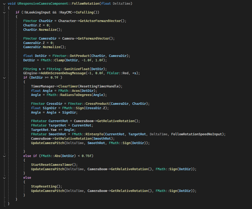 Camera FollowRotation
