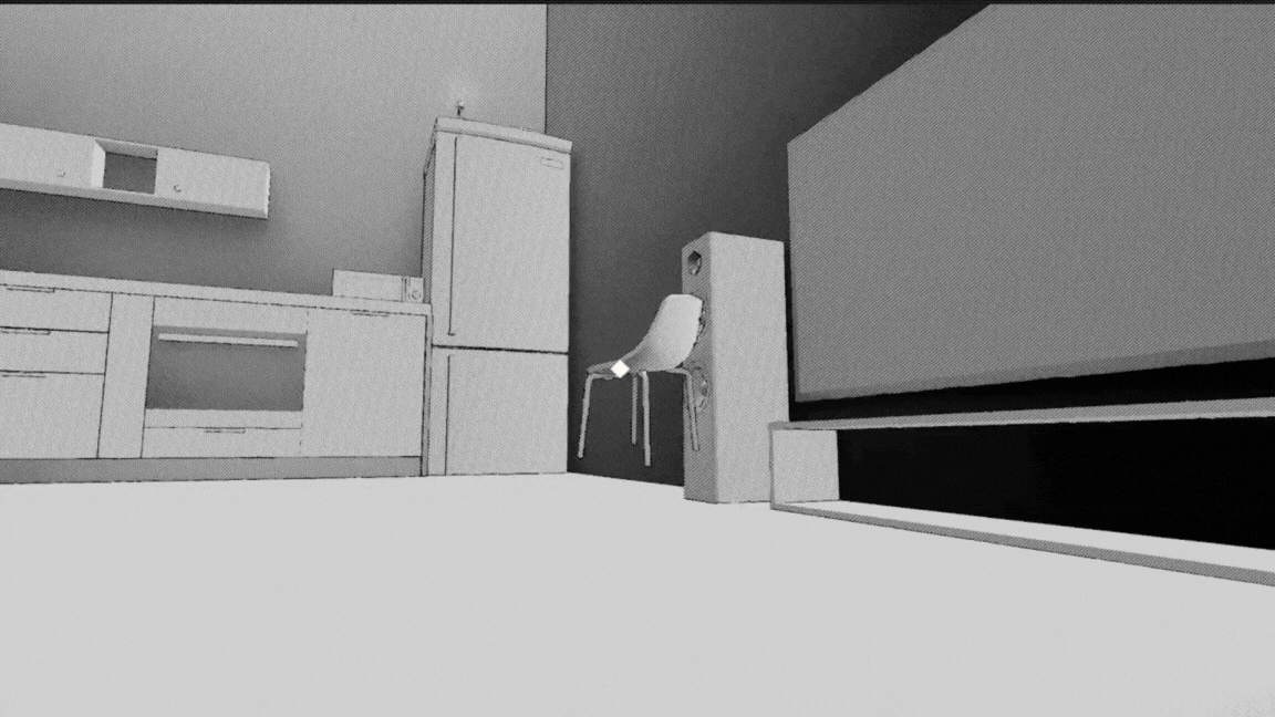 Superliminal inspired level gif